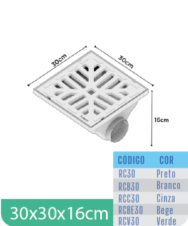 Caixa Coletora Pluvial Reforçada