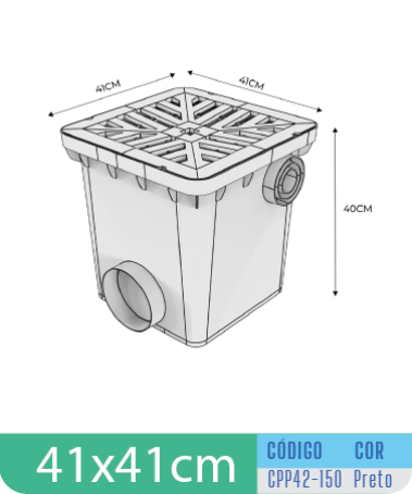 pngs site_CPP42-150 - Caix de Passagem Pluvial 42L 40x40 DN150 Preto Reforçada.10